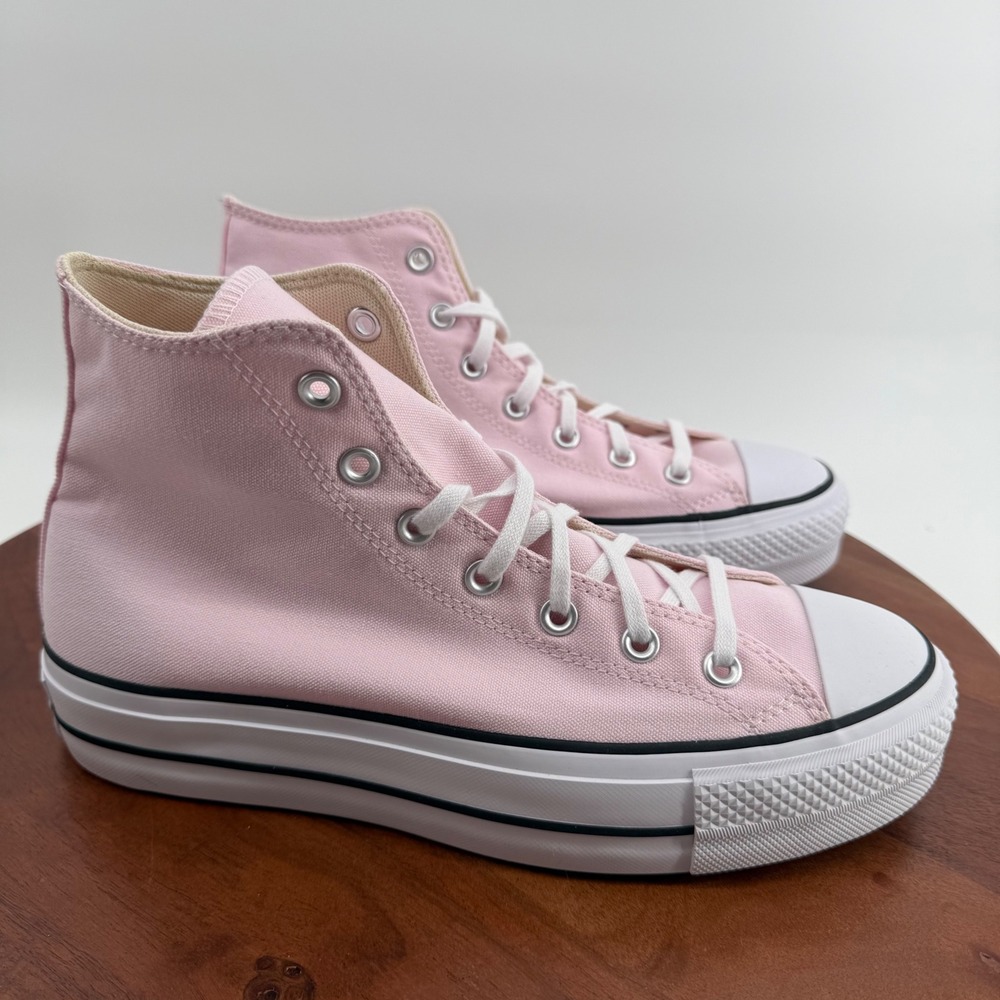 Converse Chuck Taylor All Star Lift Hi Pink Sugar Berry Platform Sneaker Wmn 10